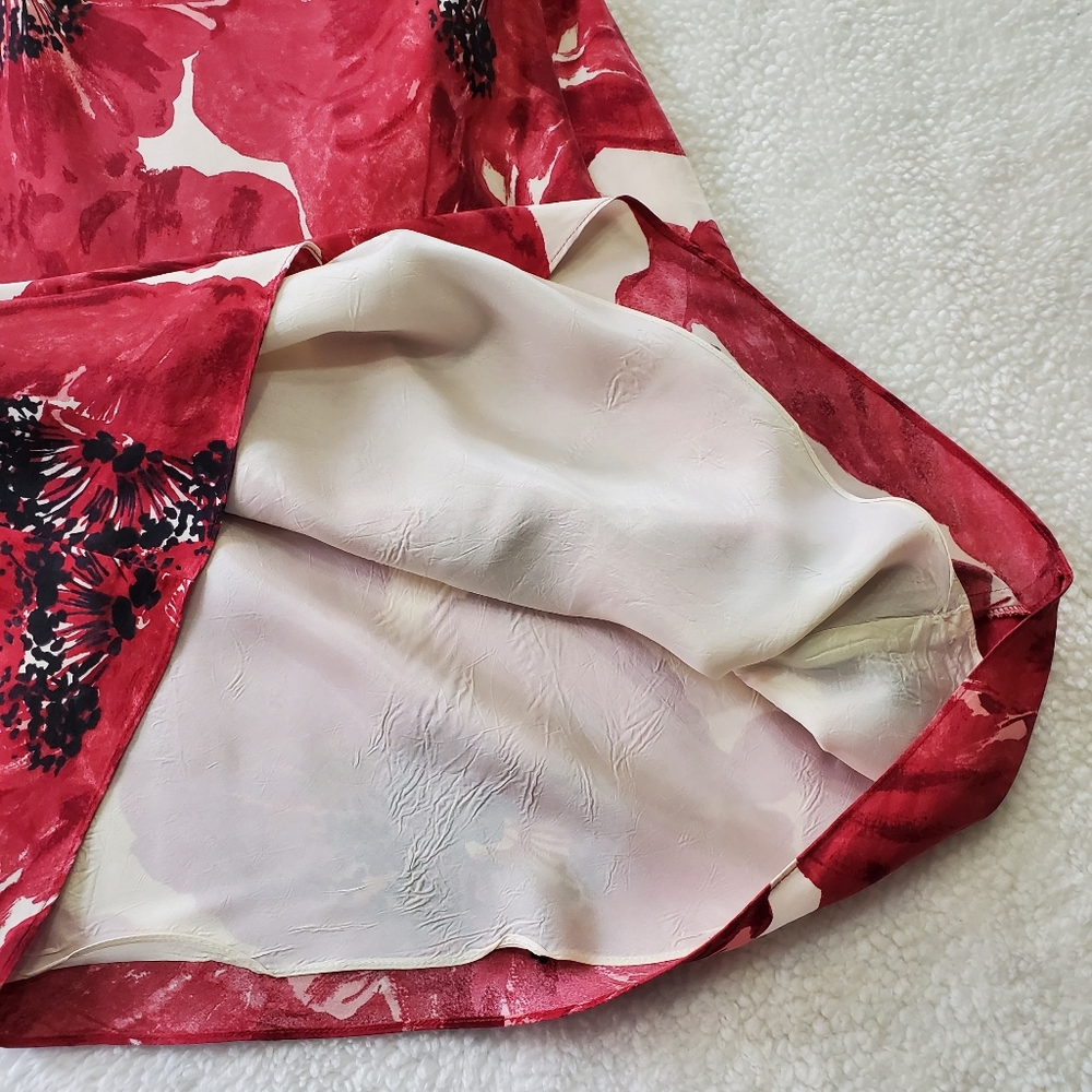 Ann Taylor Sleevless Silk Dress Sz 0 - Picture 2 of 7